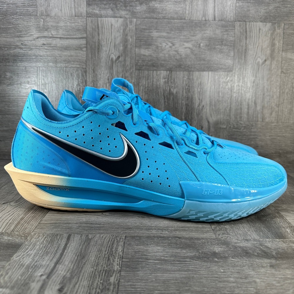 Nike Air Zoom G.T. Cut 3 Mens 20 Baltic Blue ZoomX Basketball NEW DV2913-404